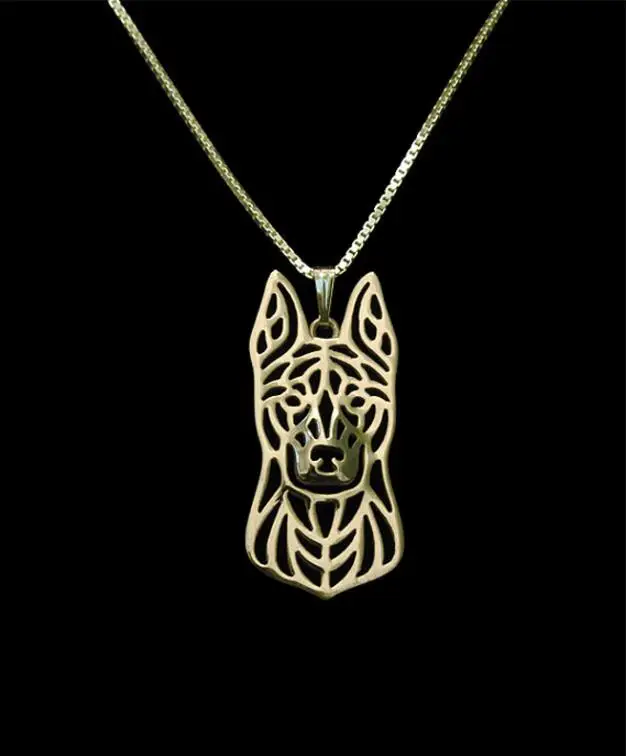 

Wholesale Unique Handmade Boho Chic Dutch Shepherd Necklace Female and Male Gift Jewelry Ｐendant--12pcs/Lot