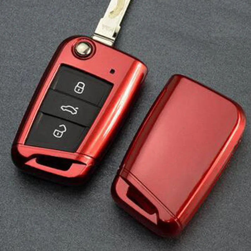Icecare автомобильные аксессуары чехол для ключей VW Golf 7 Volkswagen mk7 шкода Октавия A7