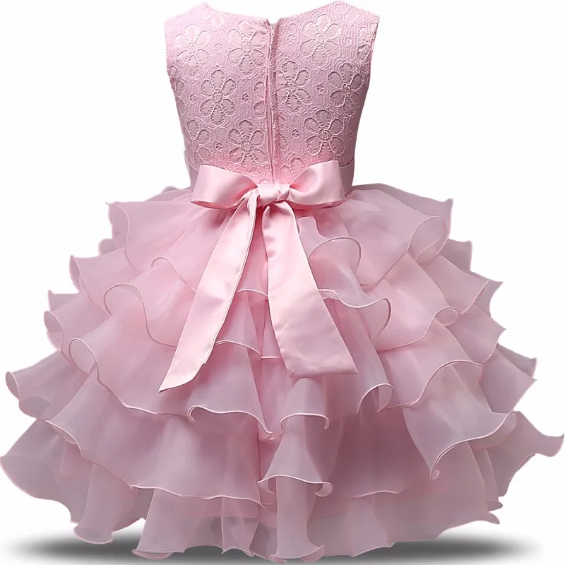 Little Girl Dress Princess 2018 New Infant Lace Kids Events Party Wear Dresses For Girls Children's Costume Clothes | Детская одежда