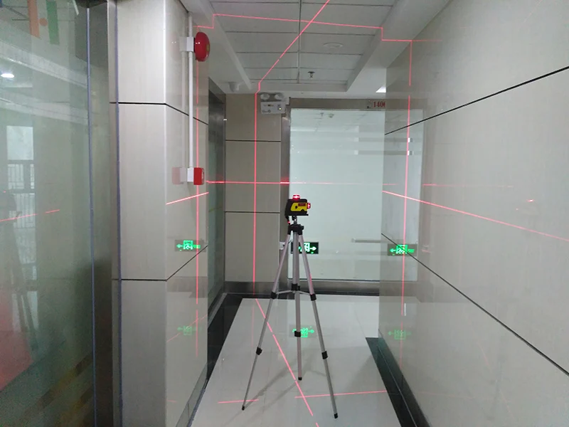 XEAST 3D 12 линий лазерный уровень 360 вертикальные и горизонтальные самонивелирующиеся поперечные линии Красный Луч наклон и открытый лучше, чем Фукуда