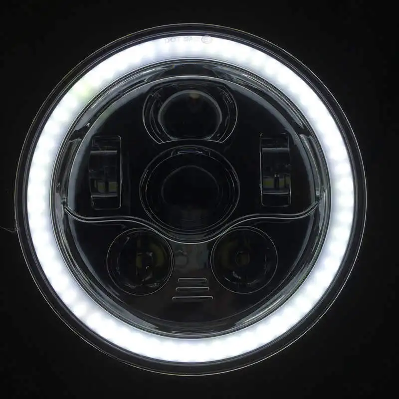 Для Land Rover 90/110 фары аксессуары 7 &quotкруглый светодиодный головной светильник