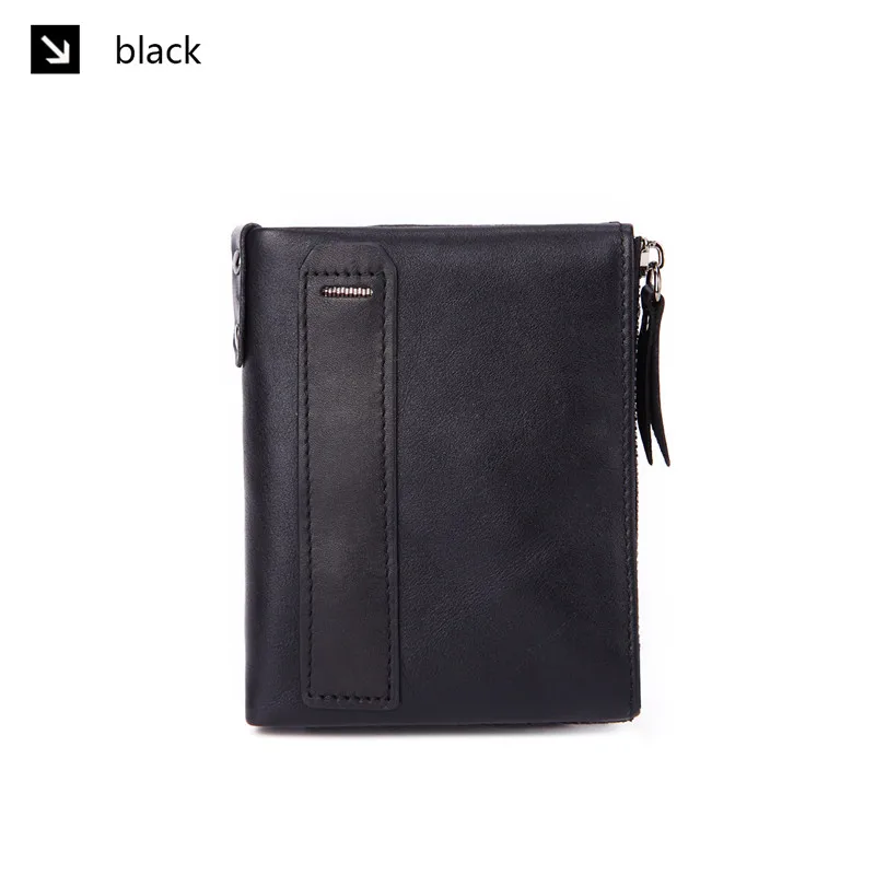 Мужские кошельки из 100% натуральной кожи кредитные визитницы Воловья кожа