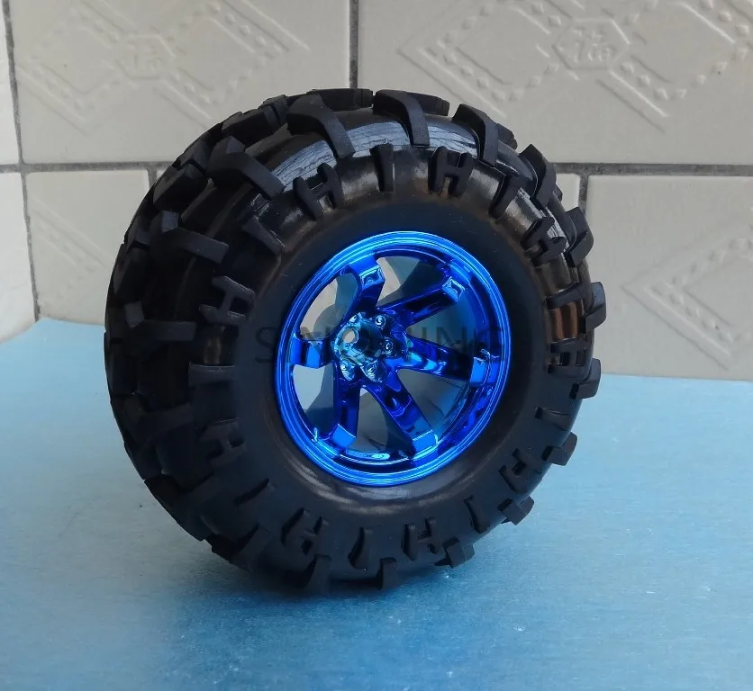 

130mm Diameter Supper Big Robot Car Wheel Diameter:130 mm Thickness:60mm Weight:157g for DIY Smart Car,Robot Vehicles