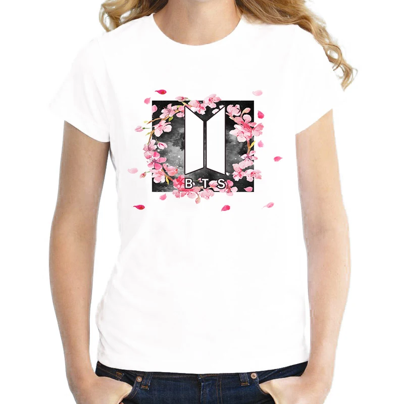 БЦ футболка Для женщин Мода harajuku каваи смешно для девочек Женский Топ тройники