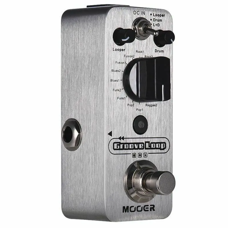 MOOER цилиндрическая барабанная машина с желобом и педаль петлителя 3 режима Макс. 20