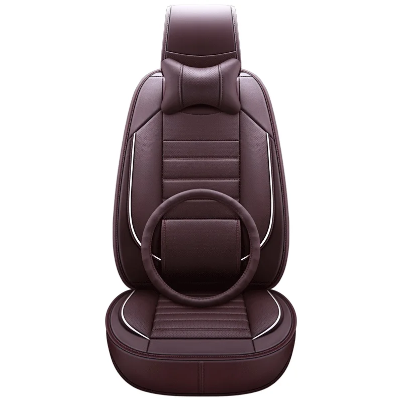 Специальный из искусственной кожи автомобильные чехлы на сиденья для Mercedes Benz C W204