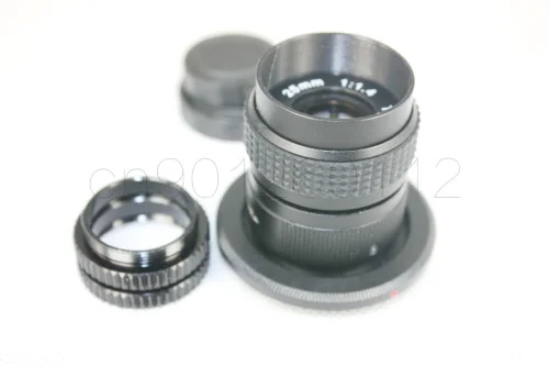 25 мм F1.4 CCTV TV Movie lens + C Mount для Nikon 1 AW1 S2 j5 J4 J3 J2 J1 V3 V2 V1 C-NI C-Nikon | Электроника