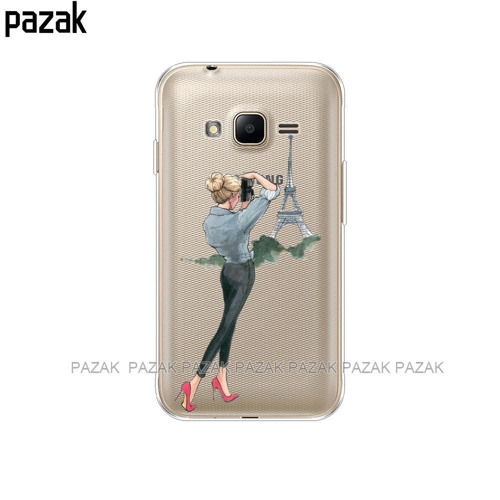 34263 Силиконовый чехол для телефона samsung J1 mini prime 4," для Galaxy J1 mini prime J106F чехол s мягкая задняя крышка из ТПУ полная защита 360 - Цвет: 34263