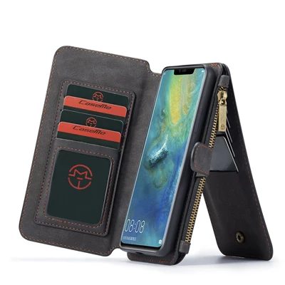 Для huawei mate 20 чехол mate 20 чехол Роскошный кошелек флип чехол для телефона Huwawei mate 20 Pro Чехол для Coque huawei mate 20 Pro Чехол - Цвет: Black     007