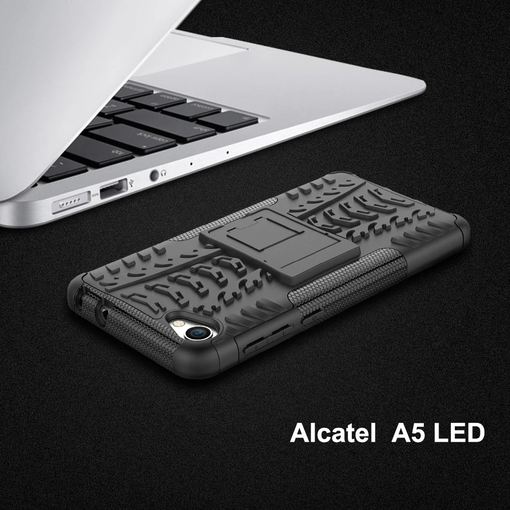 BrankBass TPU + PC чехол для Alcatel A5 светодио дный силиконовые ударопрочный Твердый