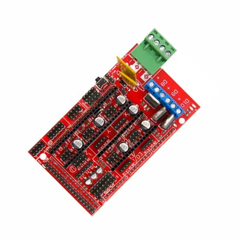 Ramps 1 6 панель управления расширения с радиатором модернизированные 4/1 5 Для arduino 3D