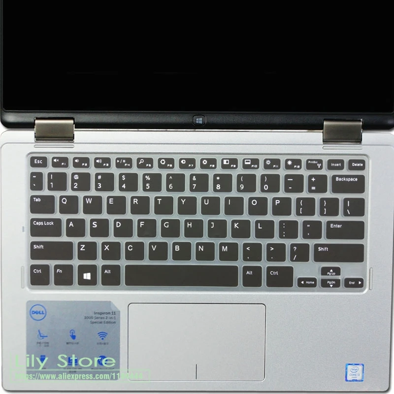 Защитный чехол для клавиатуры силиконовый 11 дюймов DELL Venue Pro 5130 7000 7130 7140 10