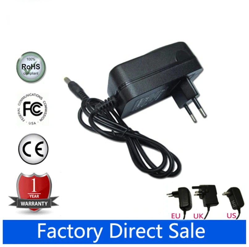 9V 1.5A Universal AC Power Supply Adapter Battery Charger for Prestigio MultiPad VISCONTE 3 pmp810tf3g