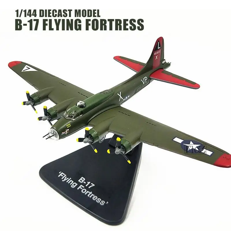 B-17 летающая крепость 1/144 литьевая модель самолета ATLAS |