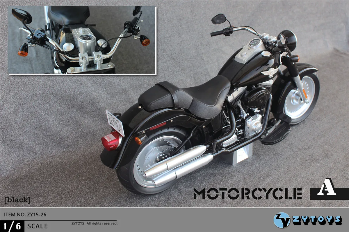 ZYTOYS 1/6 ZY15-26 сверхмощный мотоцикл для Терминатора T800 HT плотины Did фигурка