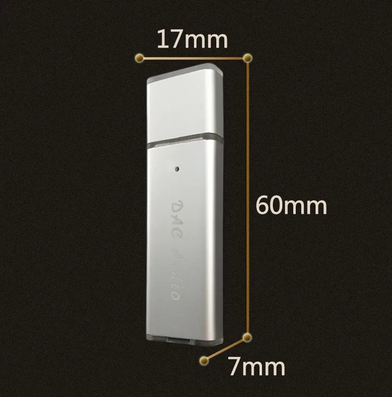 USB Мини Портативный DAC декодер уха HIFI fever внешняя звуковая карта SA9023A + ES9018K2M |