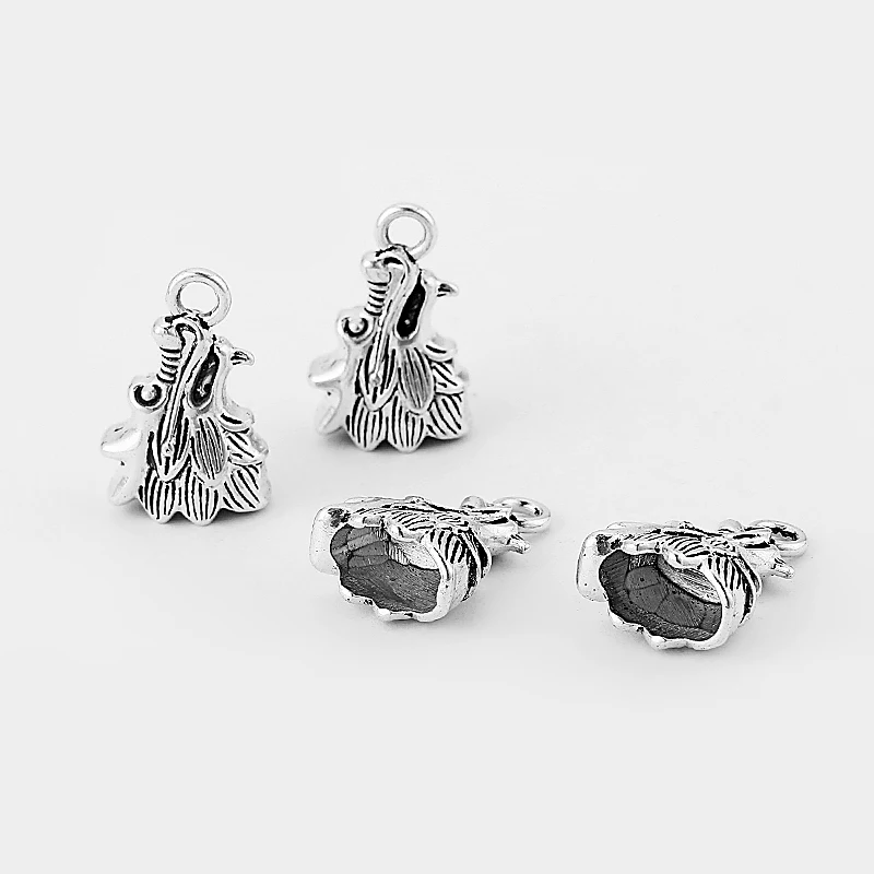 10 шт. наконечники для бижутерии голова дракона застежки браслета модные