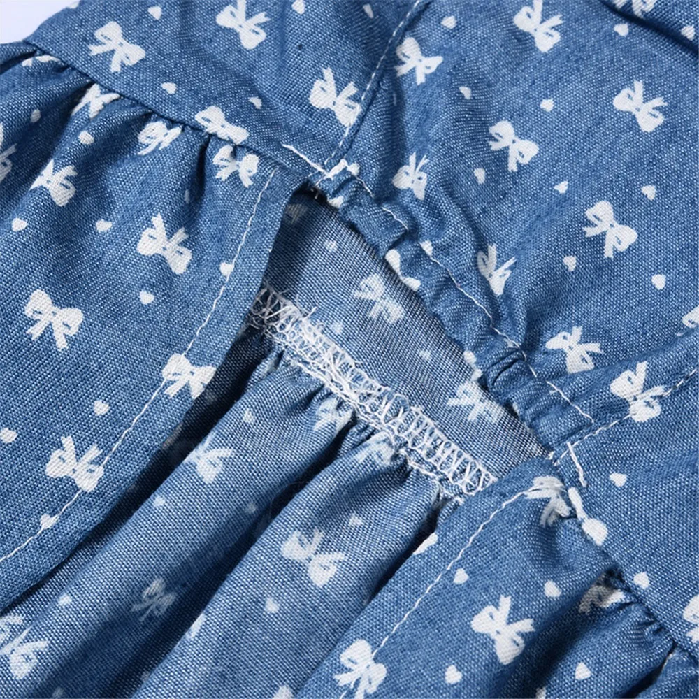 Летнее платье принцессы для домашних животных модное праздничное маленьких