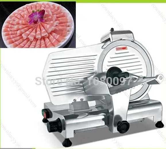 Free shipping 10 inch cold meat ham fish cheese etc slicer for kitchen supermarket Semi-Automatic | Бытовая техника