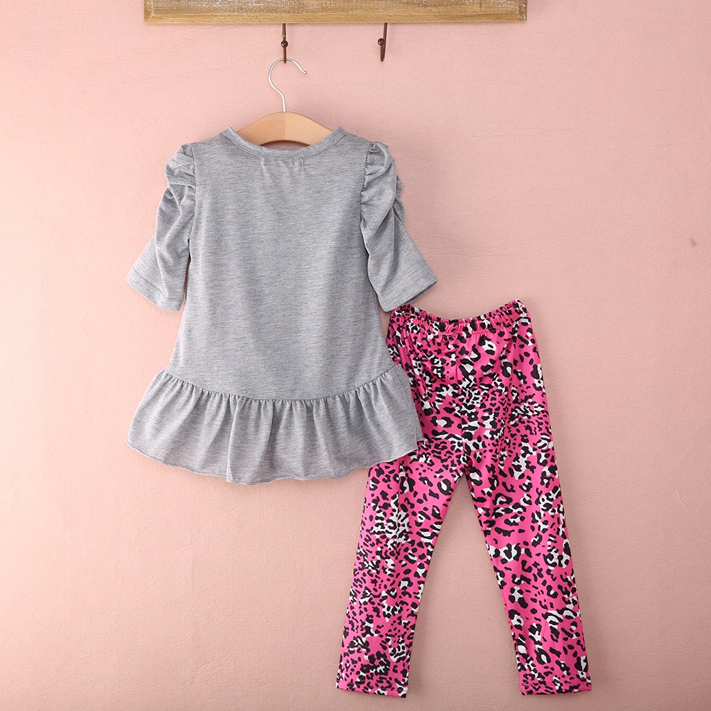 Лидер продаж комплект одежды весенне осеннее платье с принтом кошек для