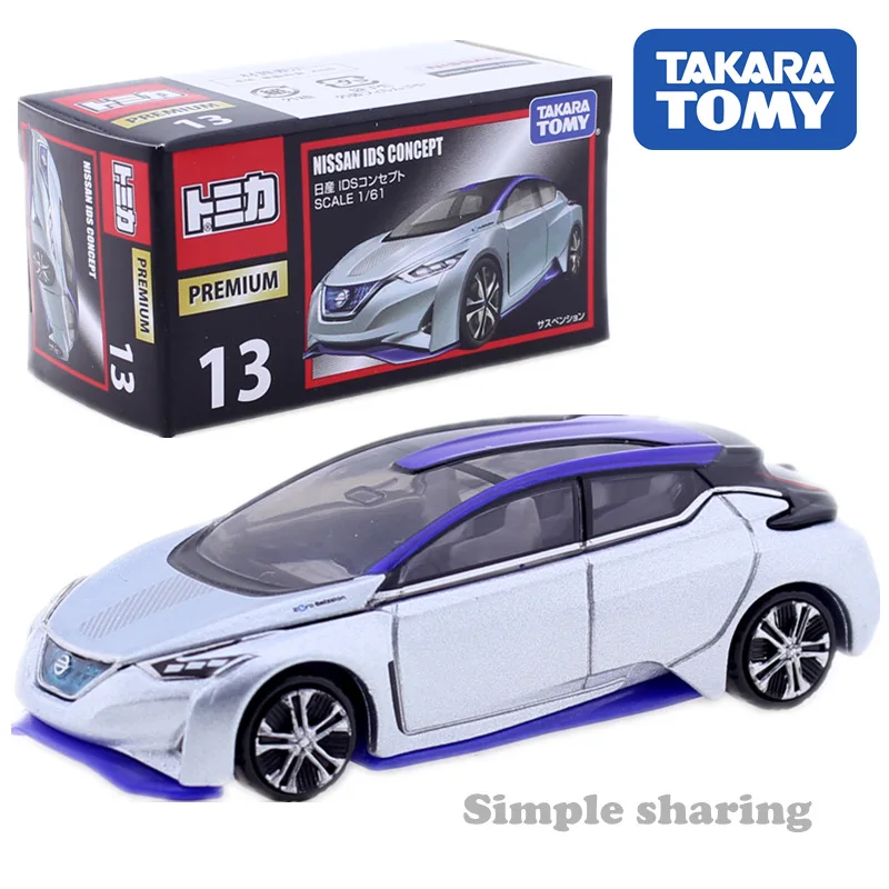 

Takara Tomy Tomica Premium 13 NISSAN IDS CONCEPT Car 1:61 миниатюрные литые детские игрушки, забавные Волшебные Детские модели в комплекте