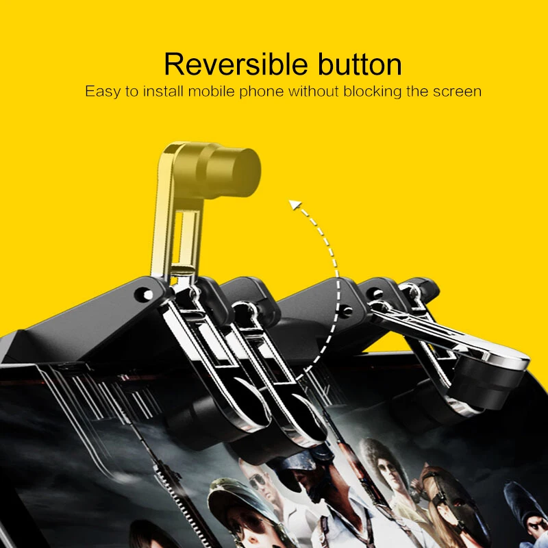 PUBG Controller For Cell Phone Dzhostik PUBG Mobile Joystick Gamepad L1 R1 Fire Button Mobile Game Controller For IPhone XIAOMI