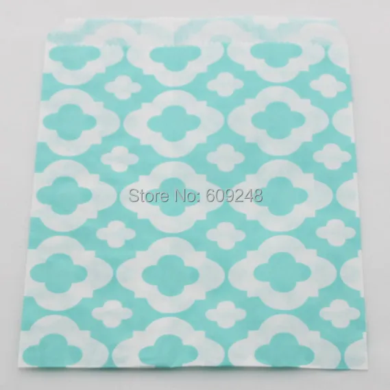 100 шт смешанные цвета маленькие конфеты светло голубой мод узорная бумага для