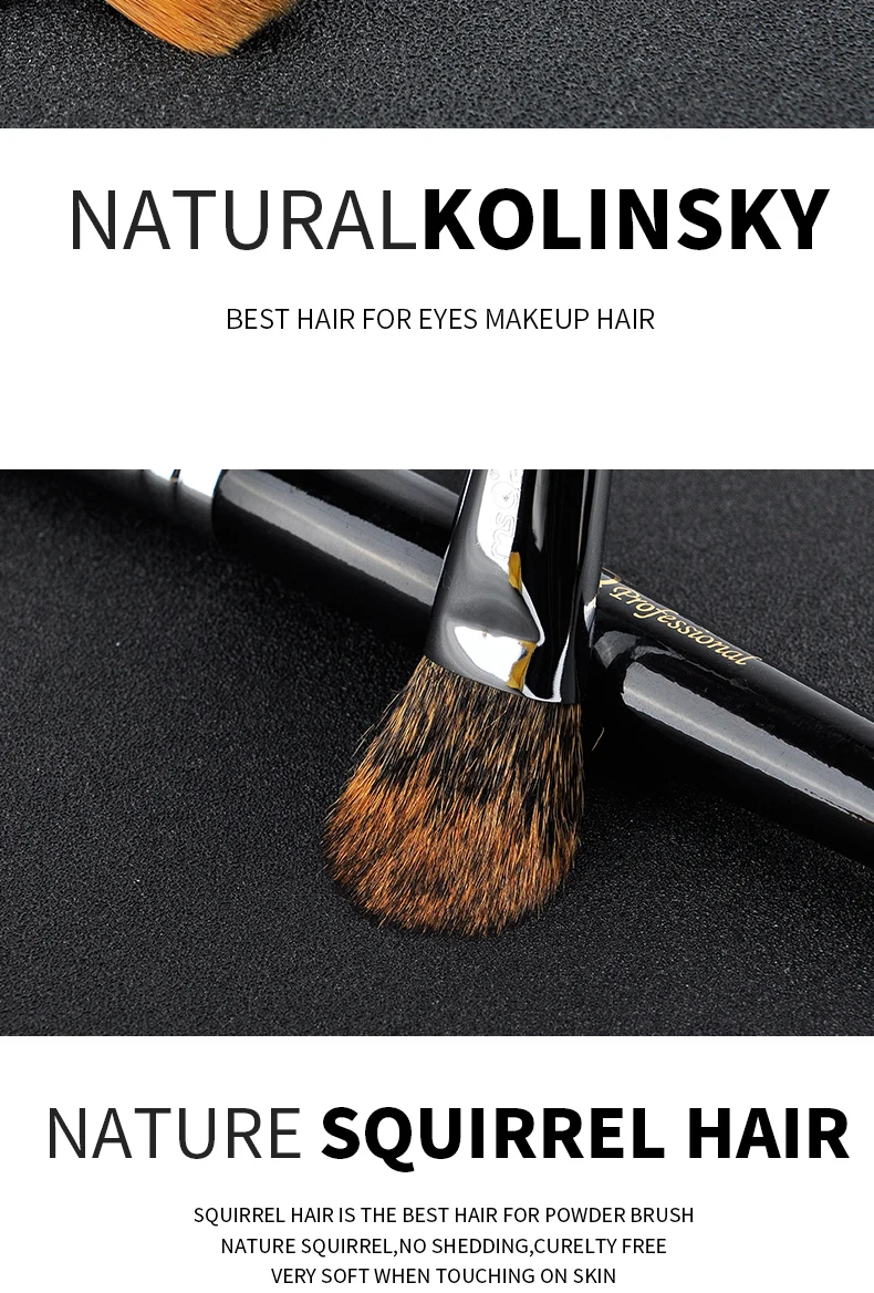 MSQ бренд 25 шт. кисти для макияжа Набор мягких животных волос косметический инструмент Pro Макияж Кисти набор с высоким качеством PU кожаный чехол