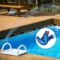 swimming pool vacuum cleaner cleaning disinfect tool semicircular suction head cleaner brush pond fountain spa pool accessories