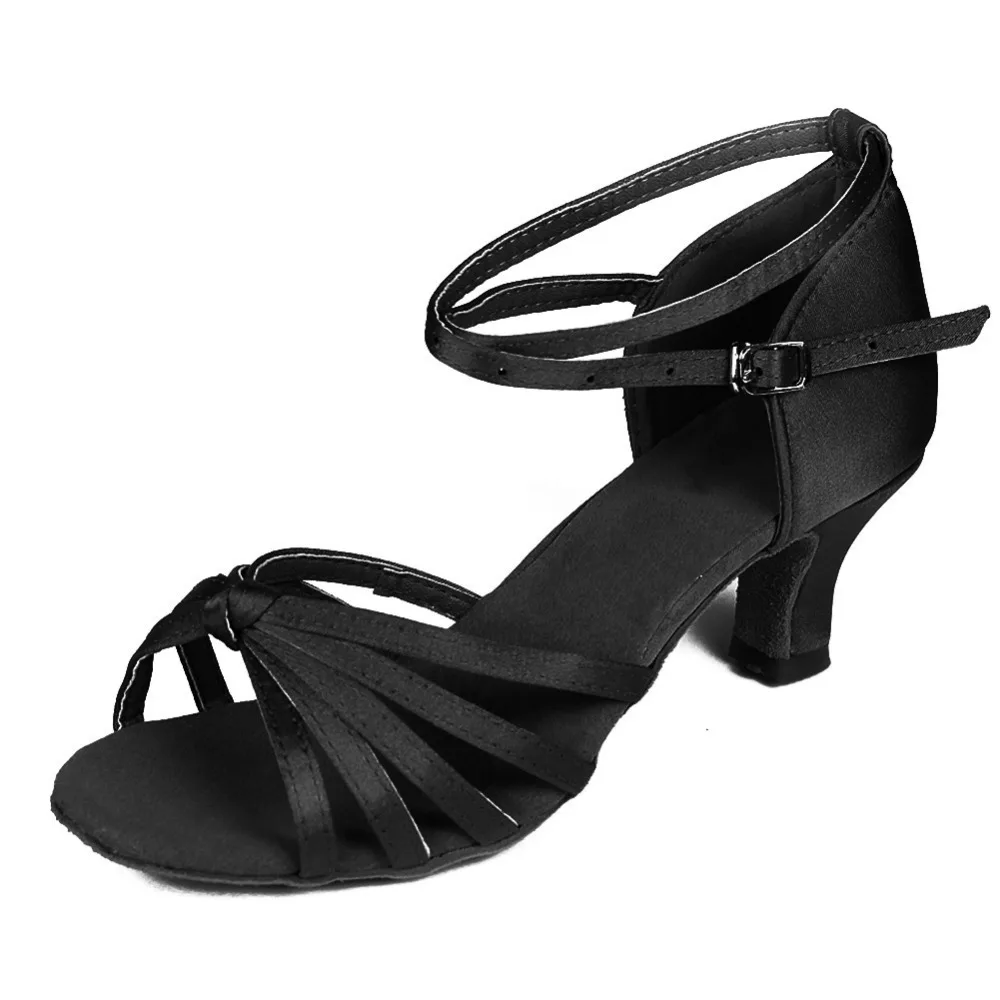 Женские туфли для латиноамериканских танцев бальных с узлом обувь танго сальсы