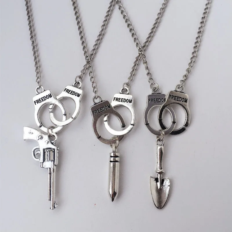 3 шт. подельники Ожерелья для мужчин Best друзья Дружба Очарование Squad