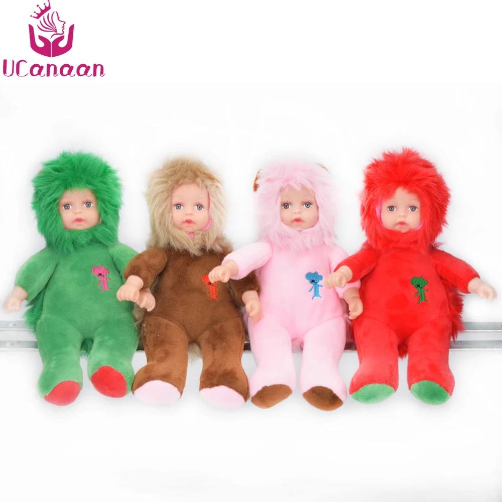UCanaan/см 25 см Плюшевые игрушки Kawaii Лев животных мягкие игрушечные лошадки для