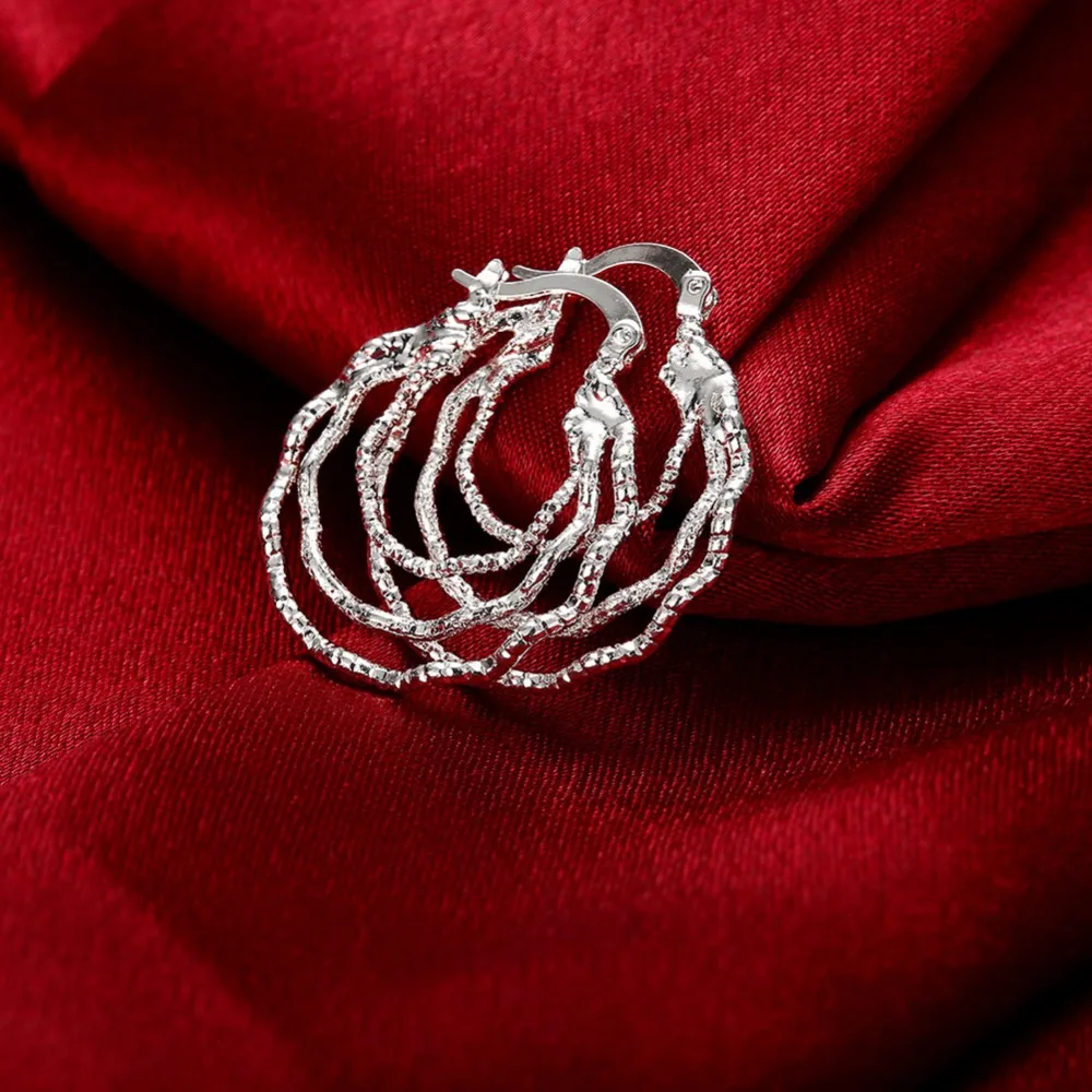 2017 серебряный цвет женские модные Подарочные ювелирные изделия N925 импортные