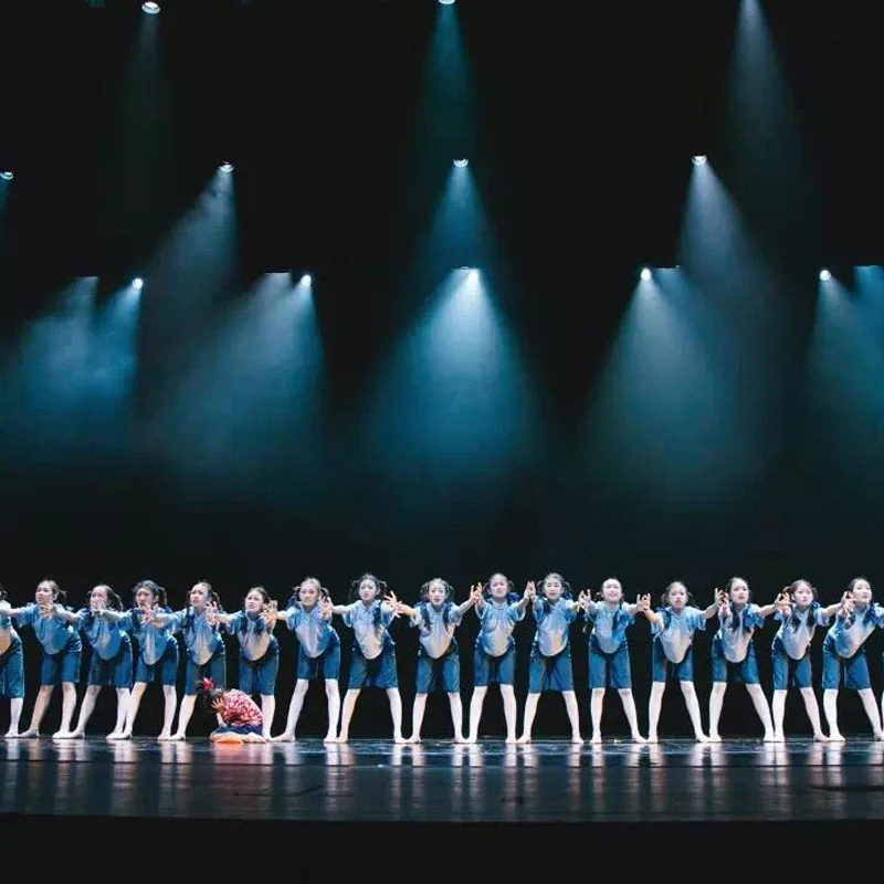 Сценический костюм для выступлений детей разных лет китайская одежда студентов