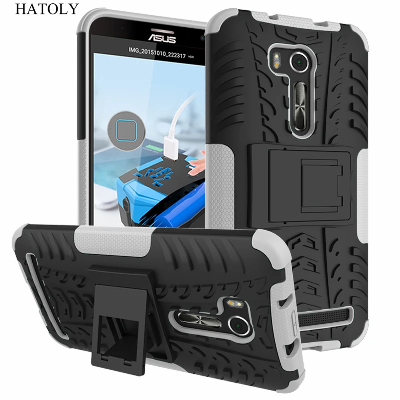 For Asus Zenfone Go Case Anti-knock Heavy Duty Armor Cover Silicone Phone Bumper for ZB551KL |