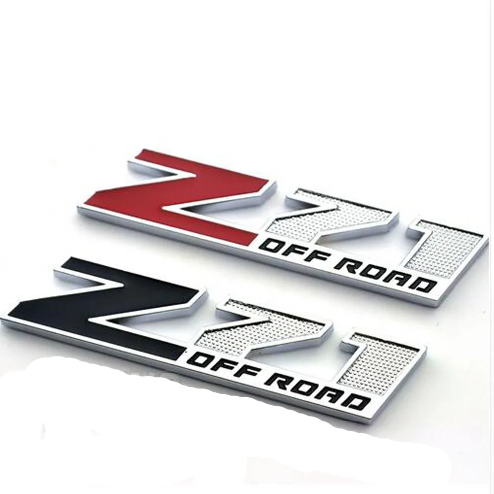 3D Metal Z71 OFF ROAD JDM Car Sticker Emblem Badge For Universal Cars Motorcycle Styling Decorative Accessories | Автомобили и