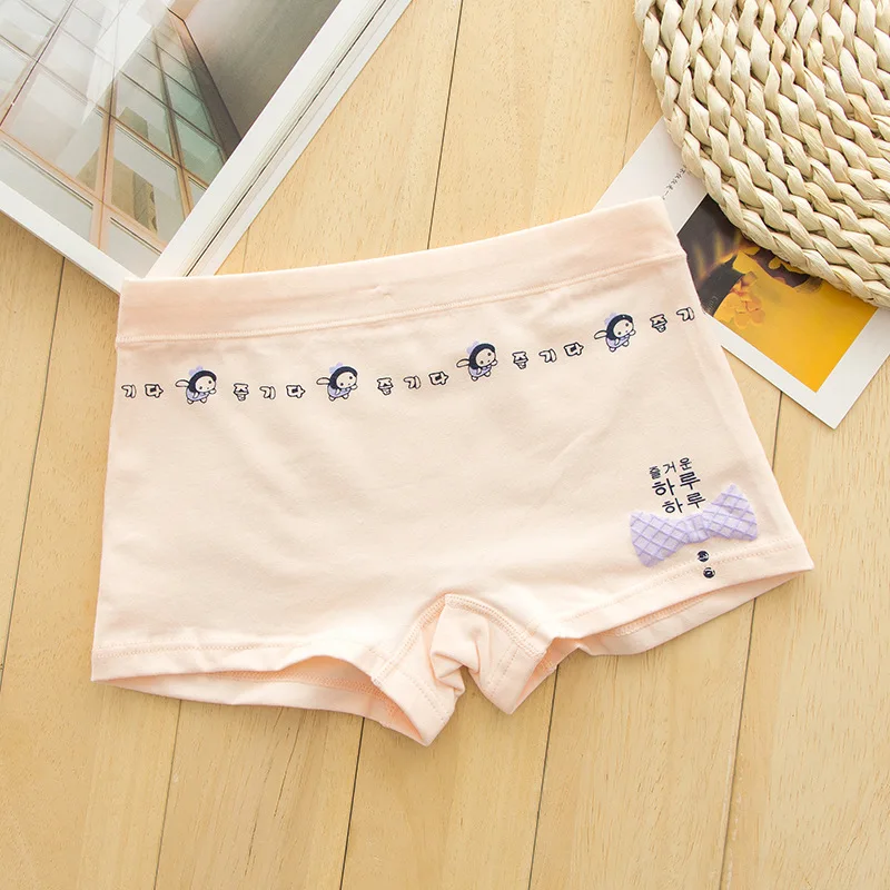 Нижнее белье для девочек 5 шт./лот 13 лет|children panties|girls underwearchild boxer |