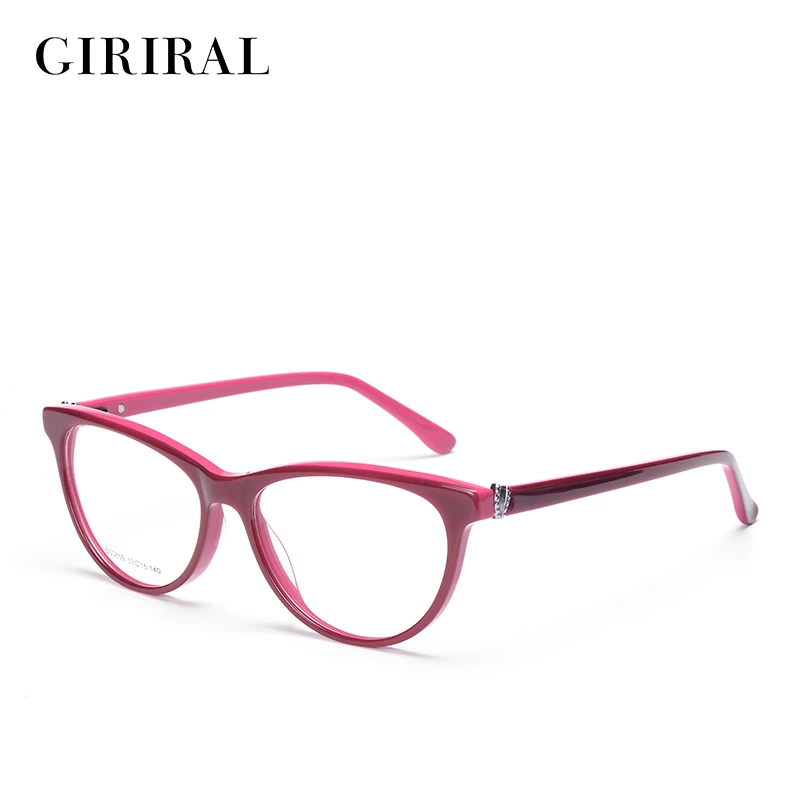 Ацетатные Женские оправы для очков компьютерные брендовые дизайнерские
