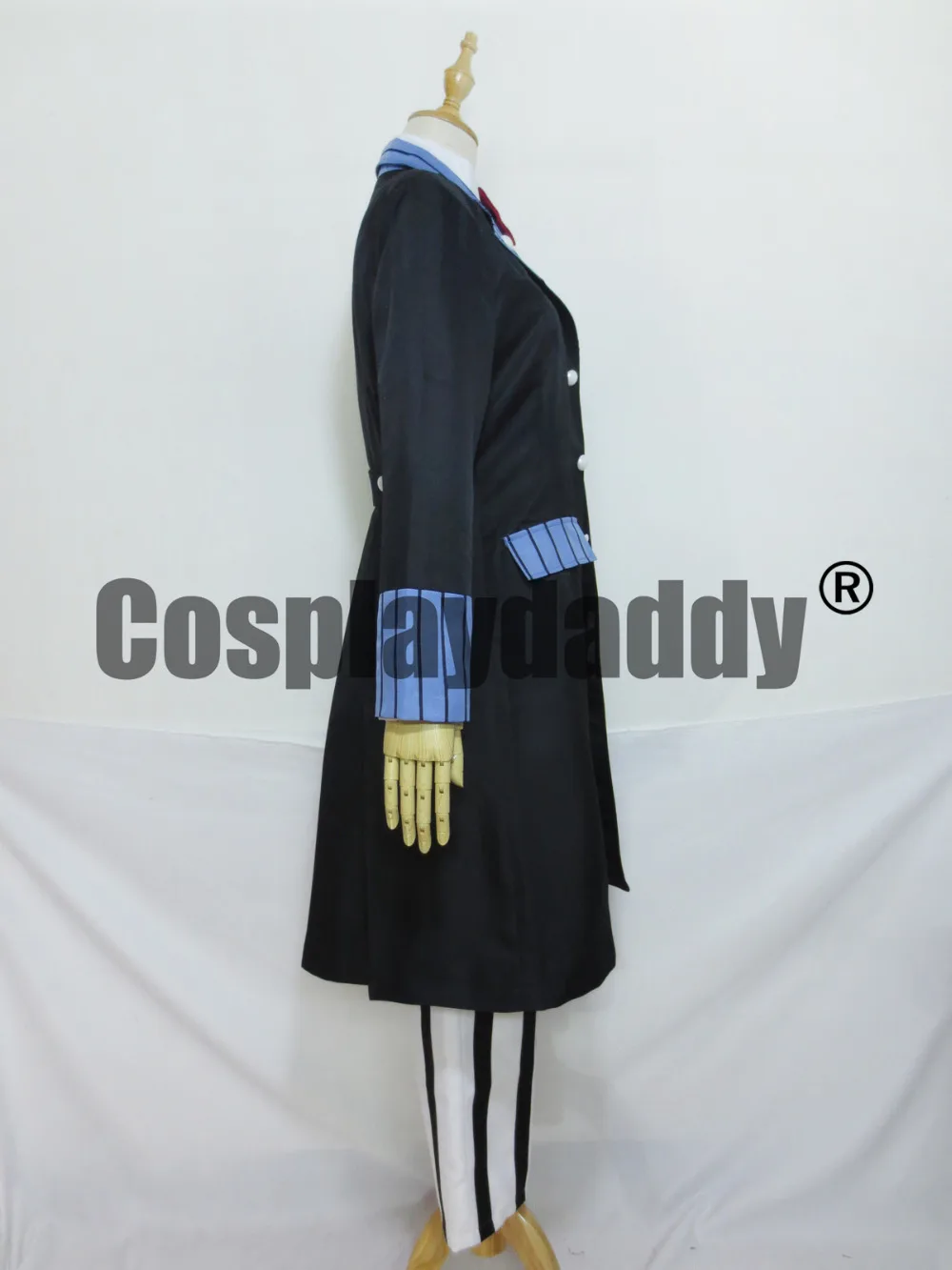 Black Butler Kuroshitsuji Undertaker Cosplay Costume + Hat deluxe version | Тематическая одежда и униформа