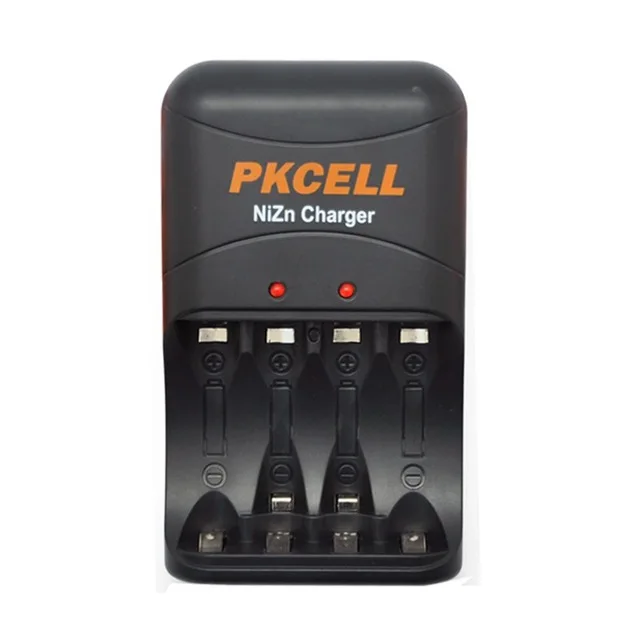 1pc charger Pkcell Горячая 8 шт/2 шт в упаковке 1,6 в Ni-Zn AA Аккумуляторы 2500 mwh+ 1 шт перезаряжаемые AA/AAA NiZn 8186 зарядное устройство - Color: 1pc charger
