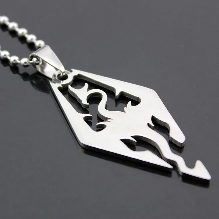 Летающее ожерелье Птерозавр из нержавеющей стали игра древнее животное Крыло