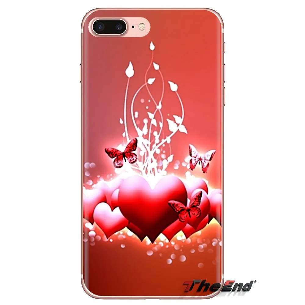 Abstract Love Heart Transparent Soft Shell Covers For Samsung Galaxy J1 J2 J3 J4 J5 J6 J7 J8 Plus 2018 Prime 2015 2016 2017 |