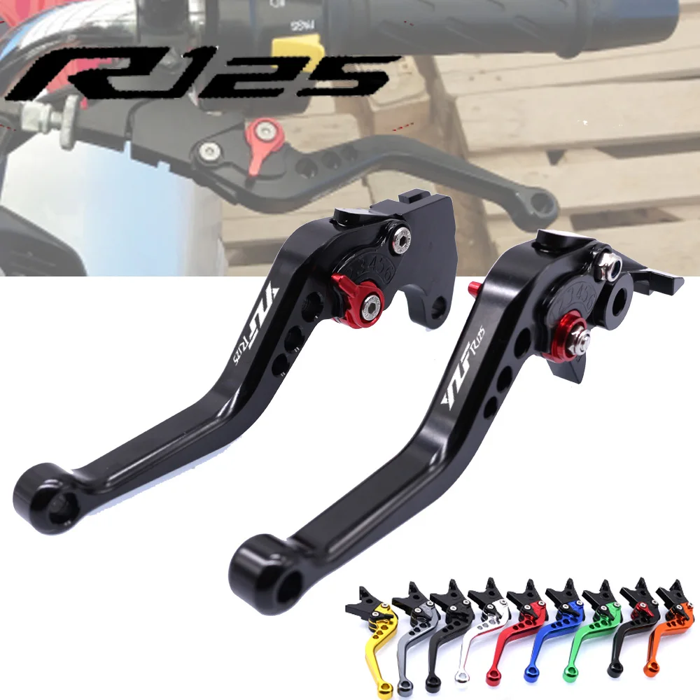 

For YAMAHA YZFR125 YZF R125 2014 2015 2016 2017 Motorcycle Accessories Short Brake Clutch Levers