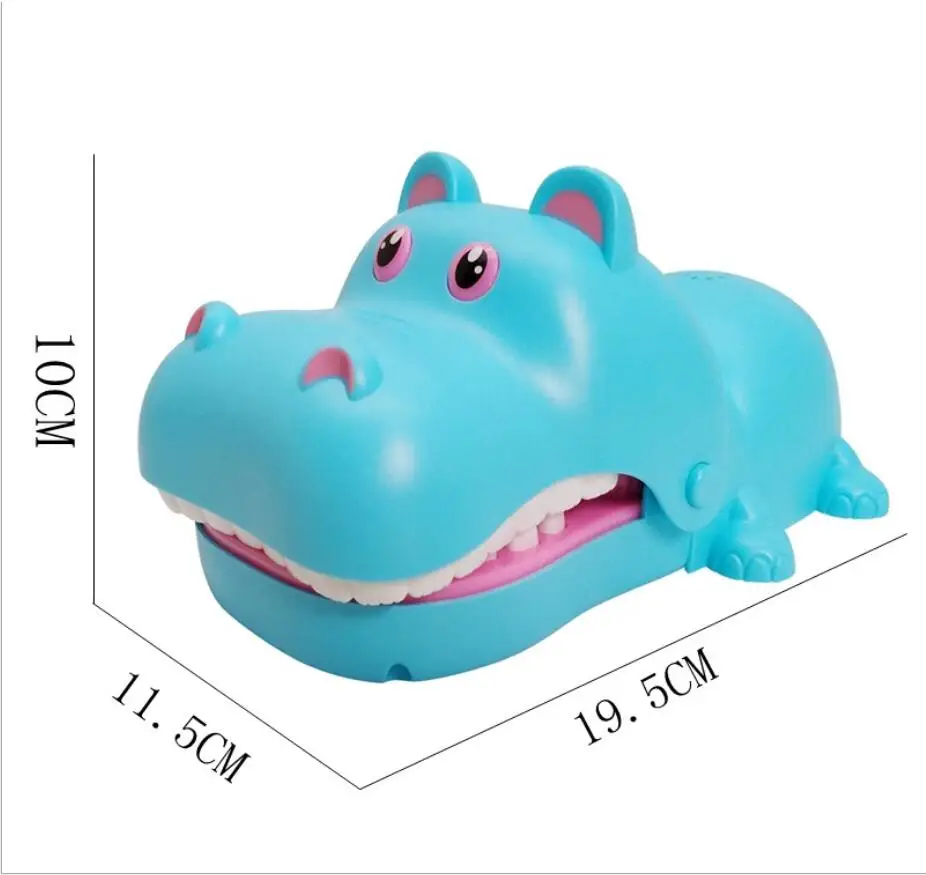 Люминесцентные игрушки детские головоломки Bite Hippopotamus Joke whose Toys|Шутки и розыгрыши|