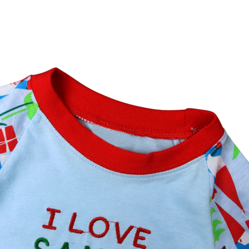 Детские пижамы новые зимние для мальчиков одежда сна с длинными рукавами теплые