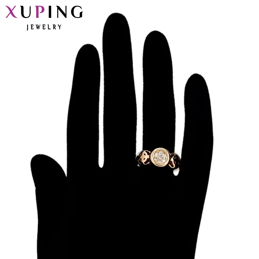 Брендовое кольцо Xuping с фианитами для женщин модные летние ювелирные изделия