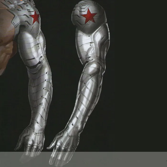 Хэллоуин Капитан Америка 3 COS Барнс Зимний Солдат civil war Зимний Солдат armor arms