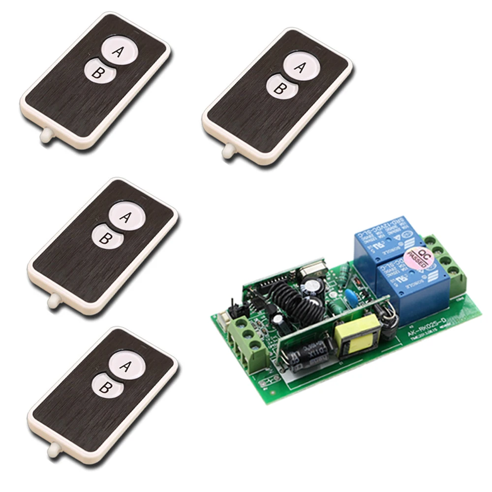 Новое поступление 10 а 2 канальный радиочастотный беспроводной пульт