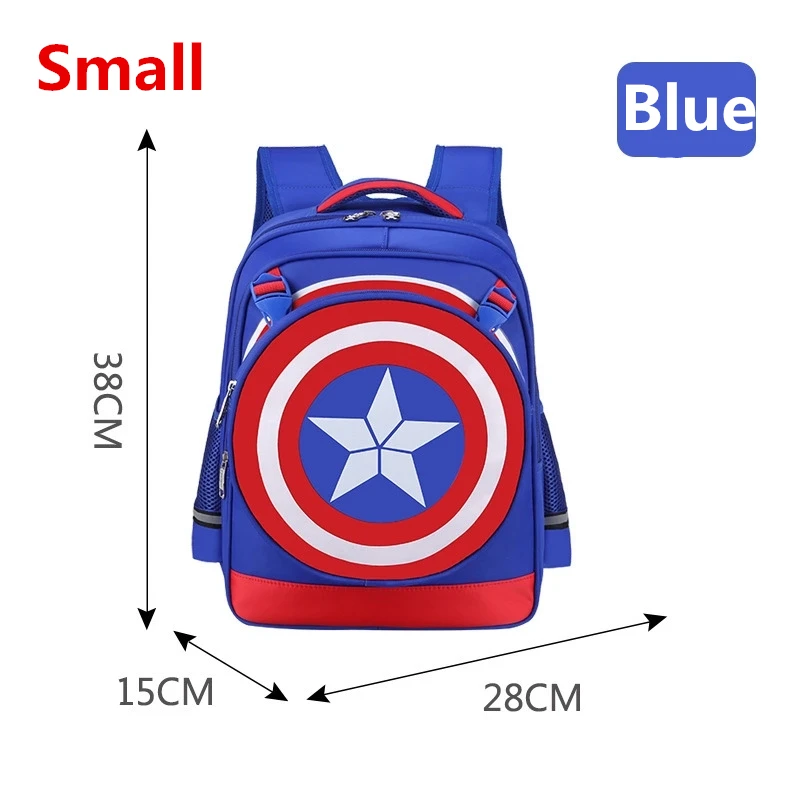 Капитан Америка 3 Marvel Мстители школьный детский рюкзак Повседневная сумка | Багаж