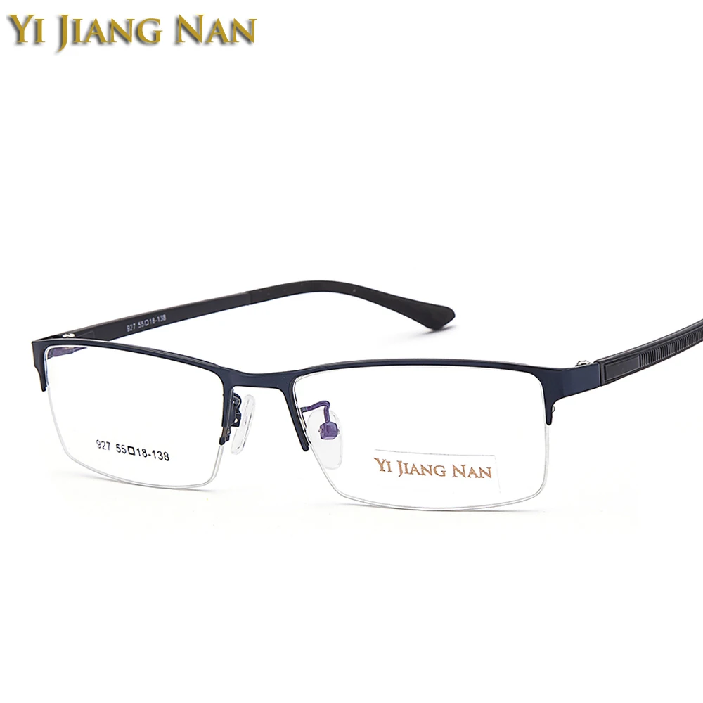 Модные трендовые Полуободковые качественные очки большого размера мужские по